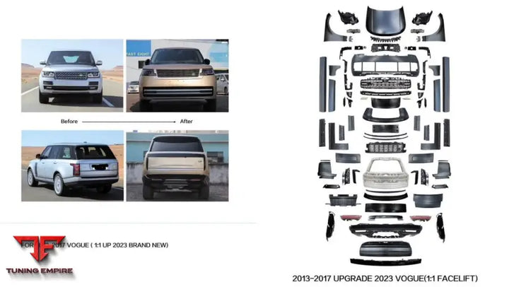 RANGE ROVER VOGUE 2013-2017 UPGRADE KIT TO NEW 2023 RANGE ROVER MODEL