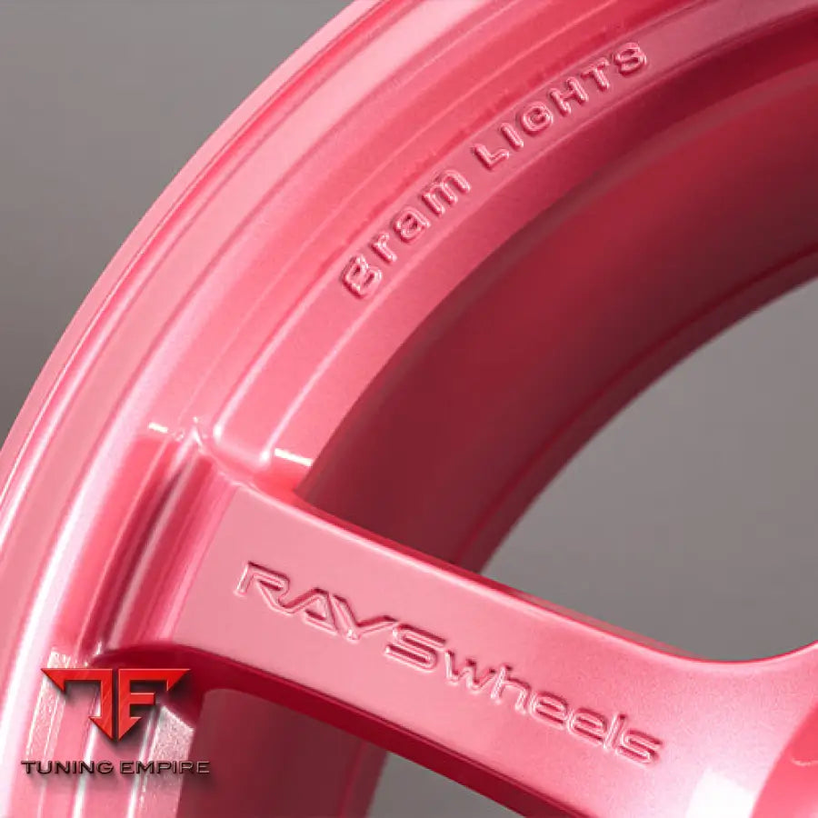 RAYS GRAMLIGHTS 57DR SAKURA PINK WHEELS - Wheels
