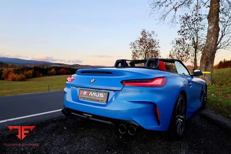 REMUS axle-back exhaust system for BMW Z4 M40i G29 Roadster
