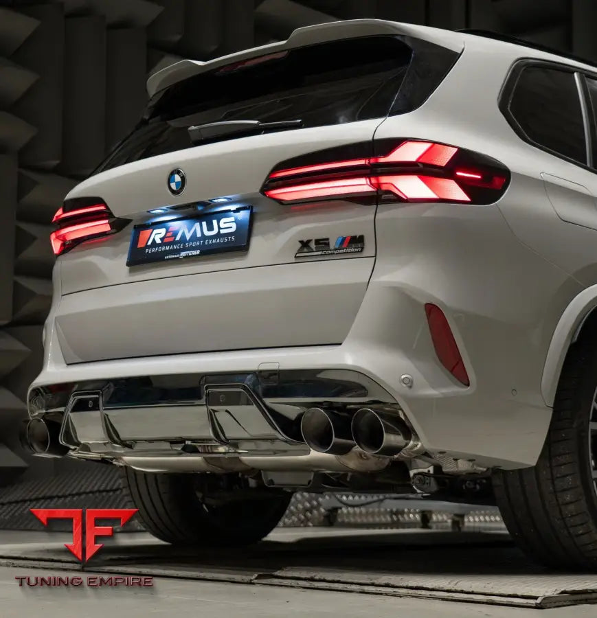 REMUS cat-back exhaust system for BMW X5M F95 LCI