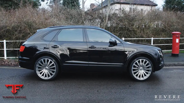 Revere London WC2F forged wheels on Bentley Bentayga