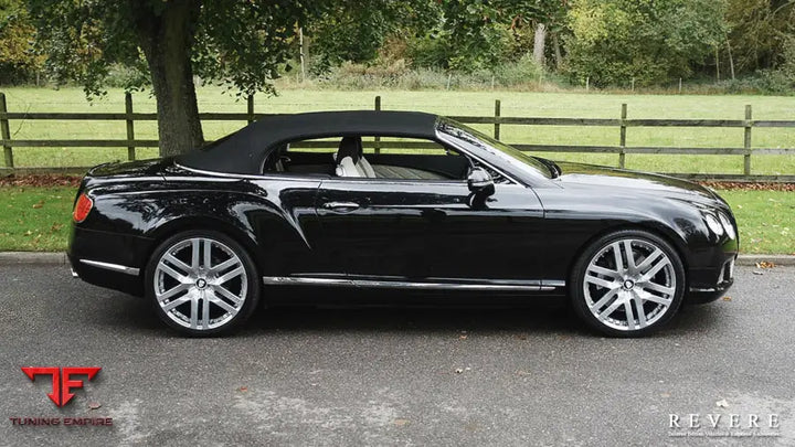 Revere London WC3 cast wheels on Bentley Continental