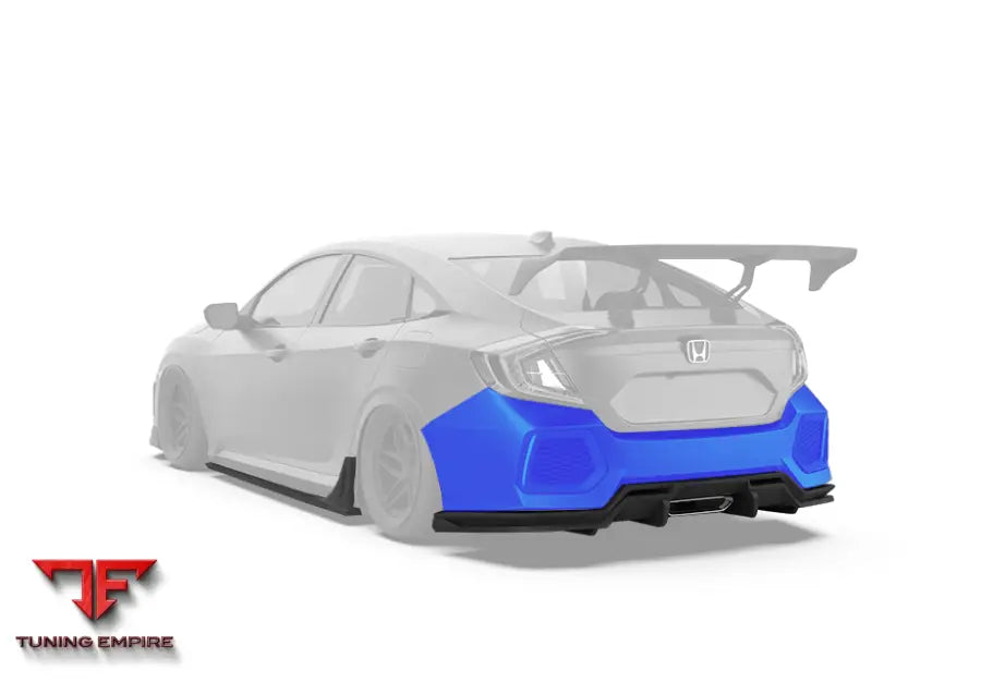ROBOT 10th Gen Honda Civic Body Kit Narrowbody FRP Complete Body Kit - Full Body Kits