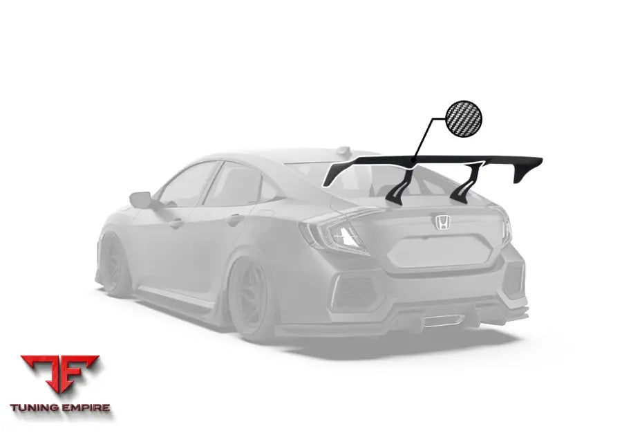 ROBOT 10th Gen Honda Civic GT Wing (Sedan Only) - Spoilers & Rear Wings