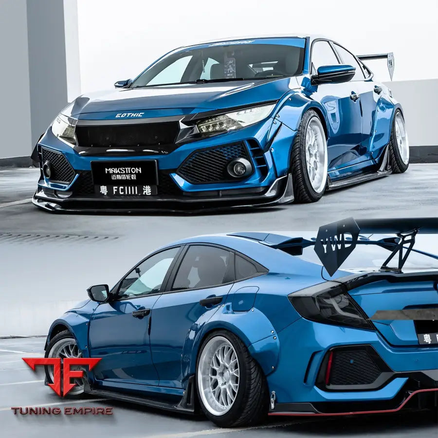 ROBOT 10th Gen Honda Civic SEDAN / Hatchback FRP Complete Widebody Kit - Full Body Kits