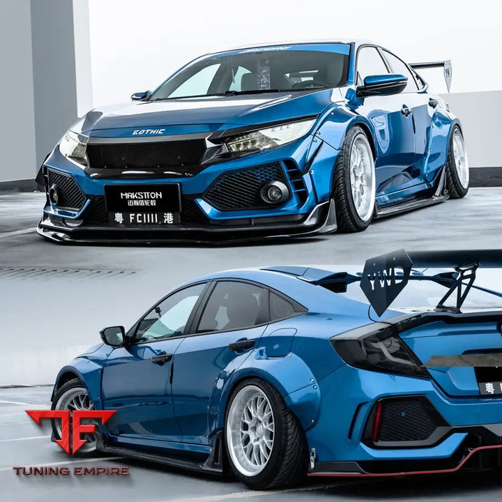 ROBOT 10th Gen Honda Civic SEDAN / Hatchback FRP Complete Widebody Kit - Full Body Kits