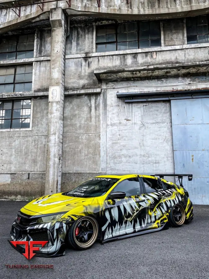 ROBOT 10th Gen Honda Civic Side Skirts - Side Skirts
