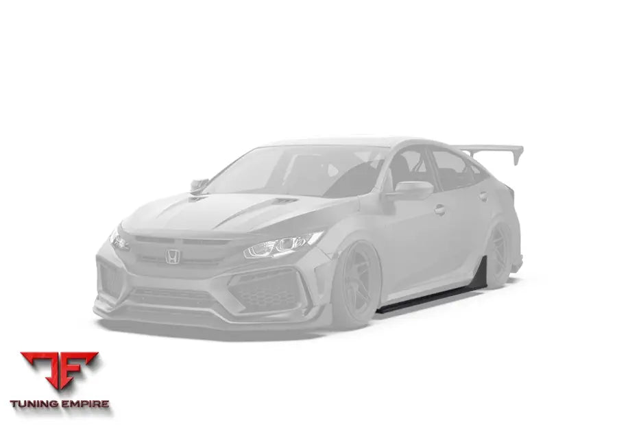 ROBOT 10th Gen Honda Civic Side Skirts - Side Skirts