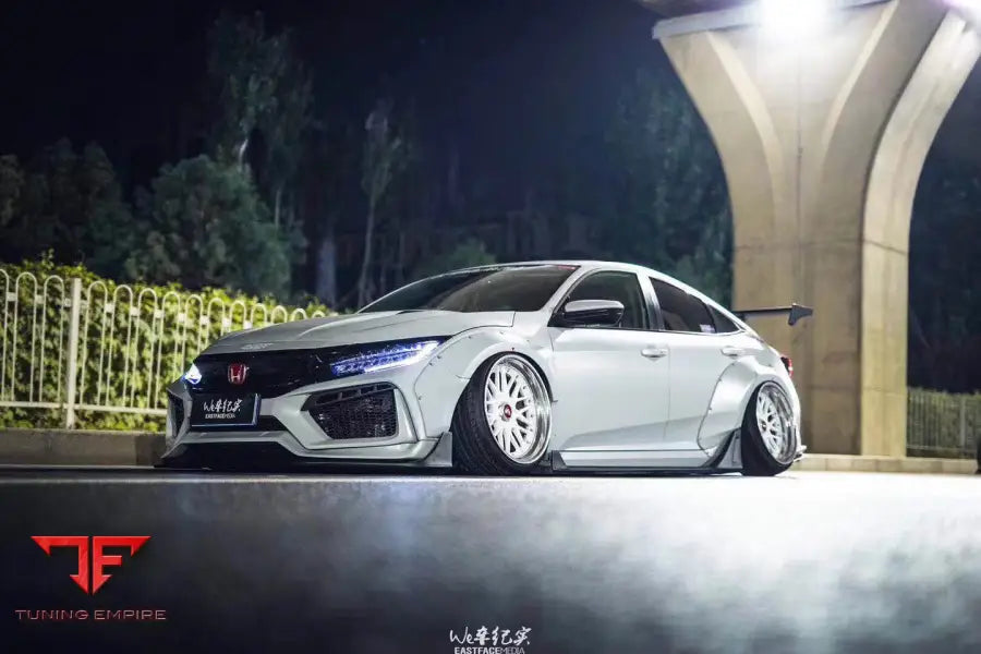 ROBOT 10th Gen Honda Civic Side Skirts - Side Skirts