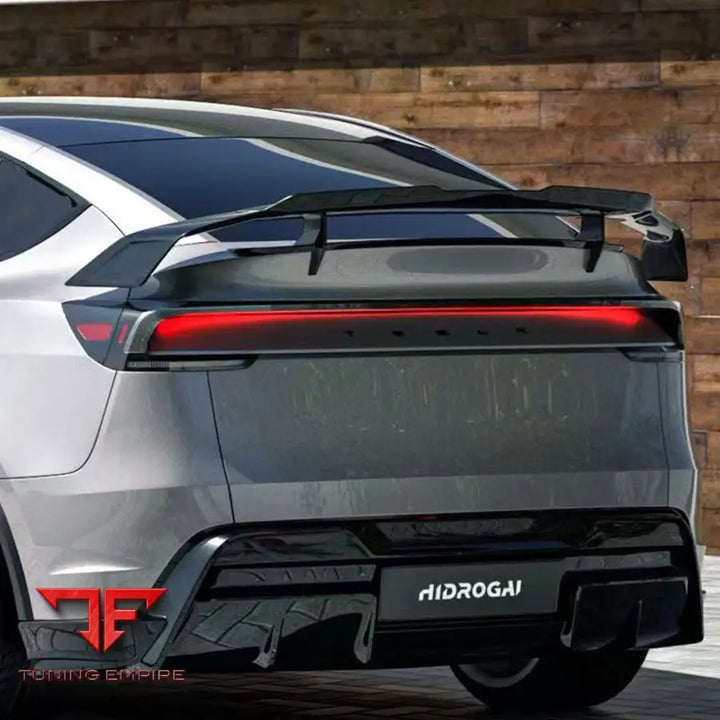 ROBOT 2025+ Tesla Model Y Carbon Fibre Spoiler Options - Spoilers & Rear Wings