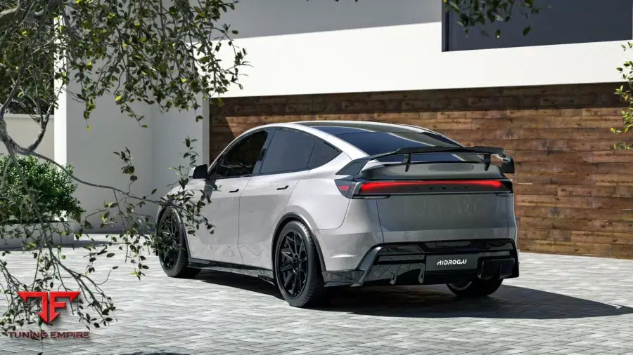 ROBOT 2025+ Tesla Model Y Carbon Fibre Spoiler Options - Spoilers & Rear Wings