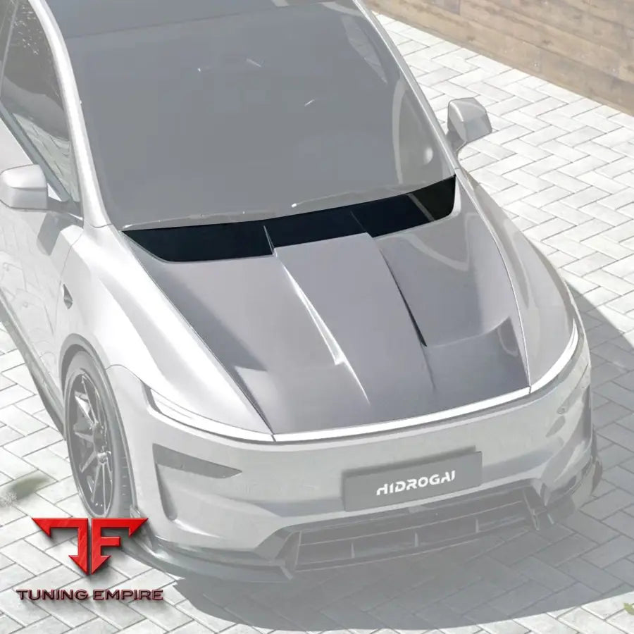 ROBOT 2025+ Tesla Model Y FRP / Carbon Fibre Bonnet - Bonnets & Hoods