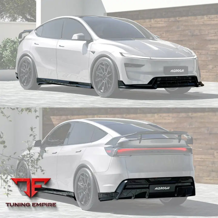 ROBOT 2025+ Tesla Model Y Lowline Kit Gloss Black / Carbon Body Kit - Full Body Kits