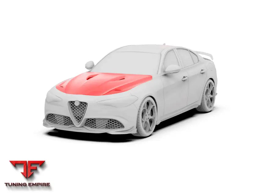 ROBOT Alfa Romeo Giulia Bonnet / Hood - Bonnets & Hoods