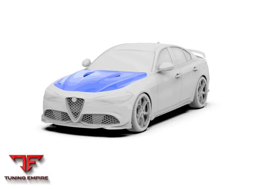 ROBOT Alfa Romeo Giulia Bonnet / Hood - Bonnets & Hoods