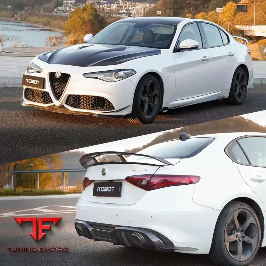 ROBOT Alfa Romeo Giulia Lowline Body Kit (Hydrogai Series) - Base FRP kit - Full Body Kits