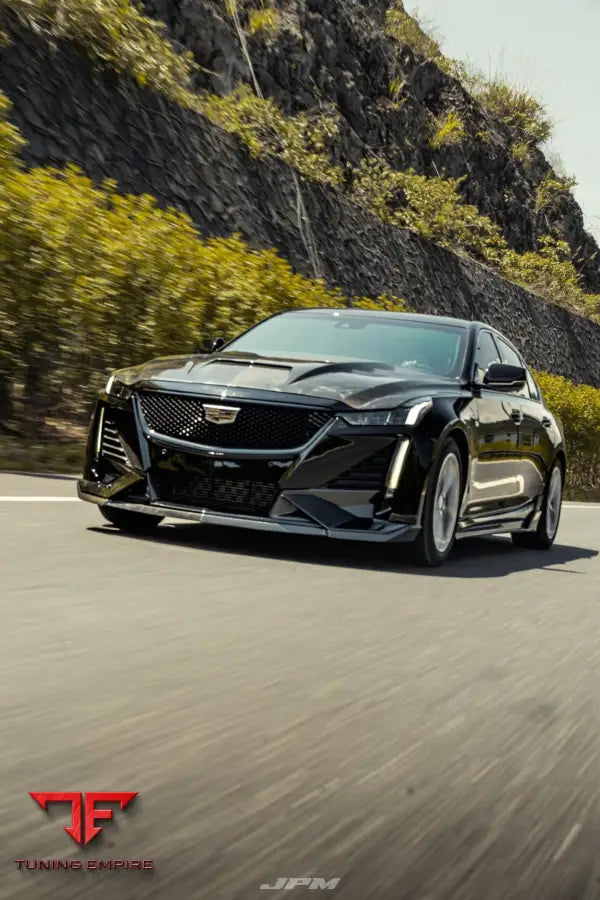 ROBOT Cadillac CT5 ’Prism’ FRP Front Bumper & Front Lip - Front Bumpers & Splitters