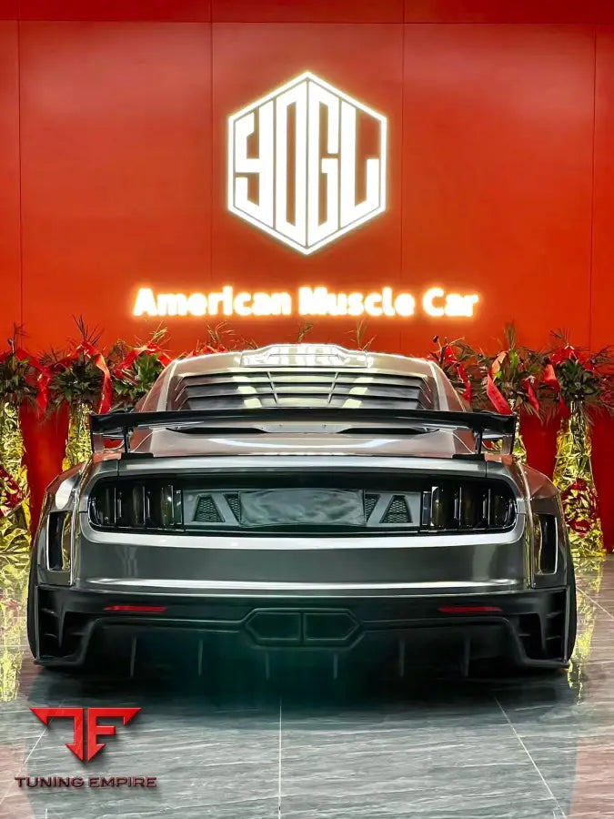 ROBOT Ford Mustang Dusk Rear Window Covers - Window Covers & Louvers