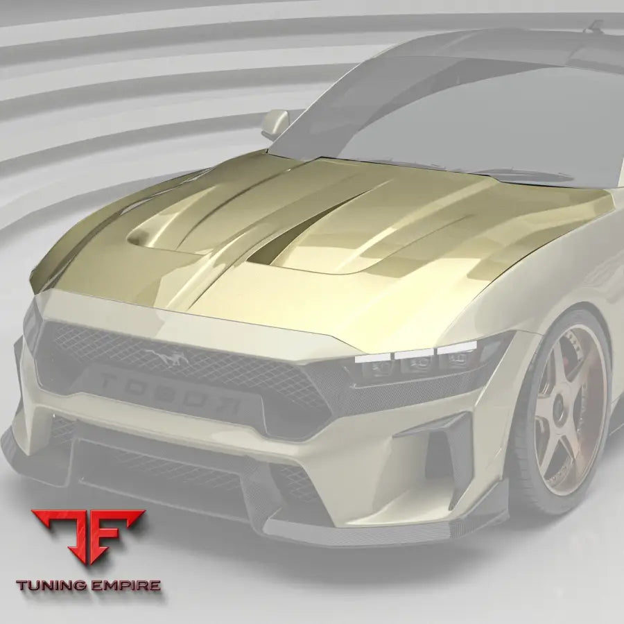 ROBOT Ford Mustang S650 V1 FRP Bonnet / Hood - Bonnets & Hoods