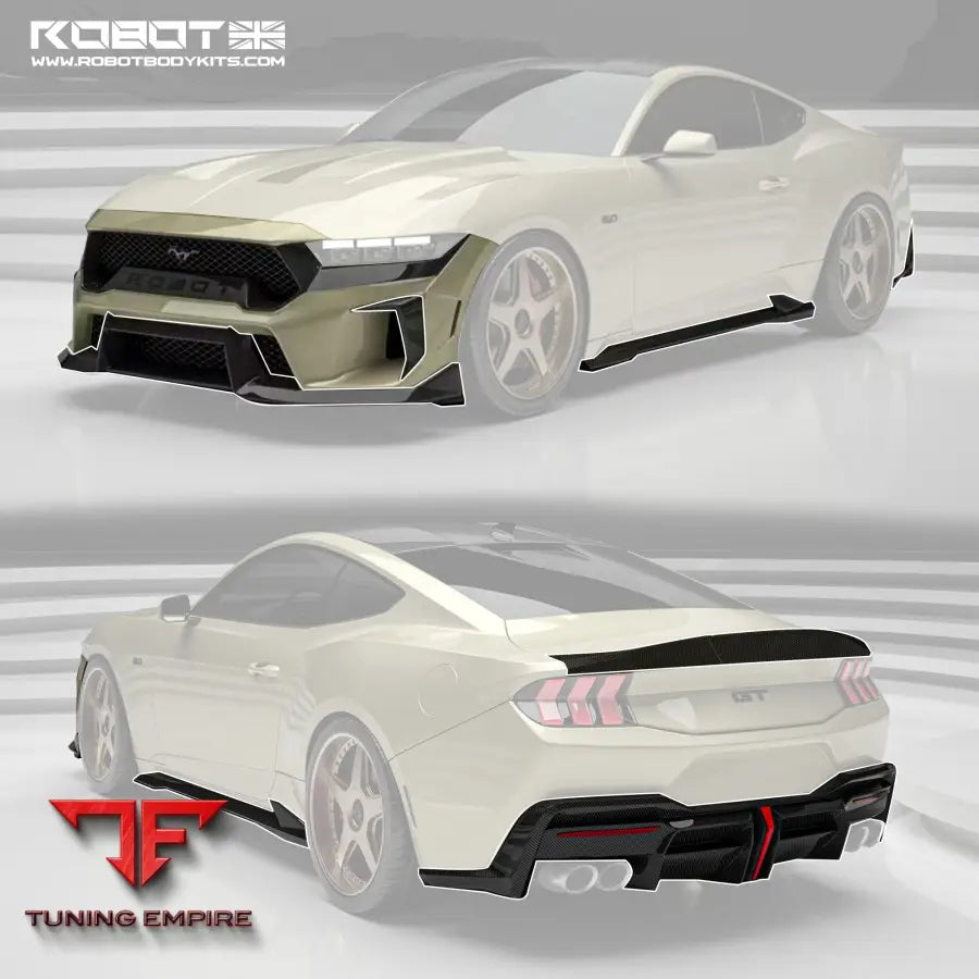 ROBOT Ford Mustang S650 V1 FRP Full Narrowbody Body Kit - Full Body Kits