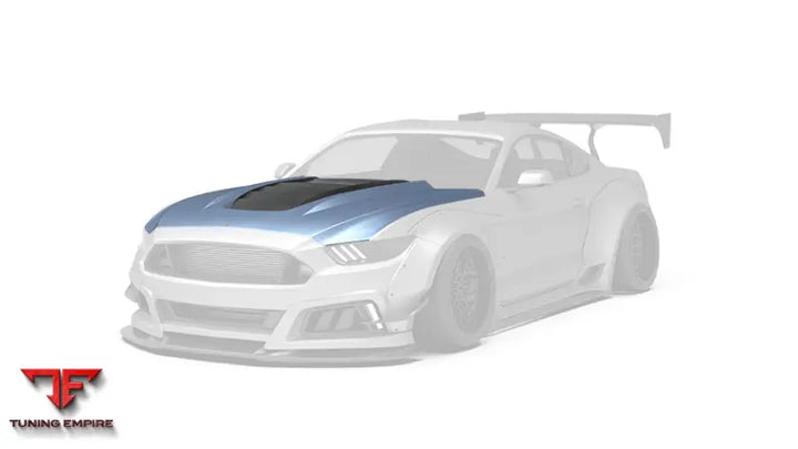 ROBOT Ford Mustang V2 Hood / Bonnet (S550.1) - Bonnets & Hoods