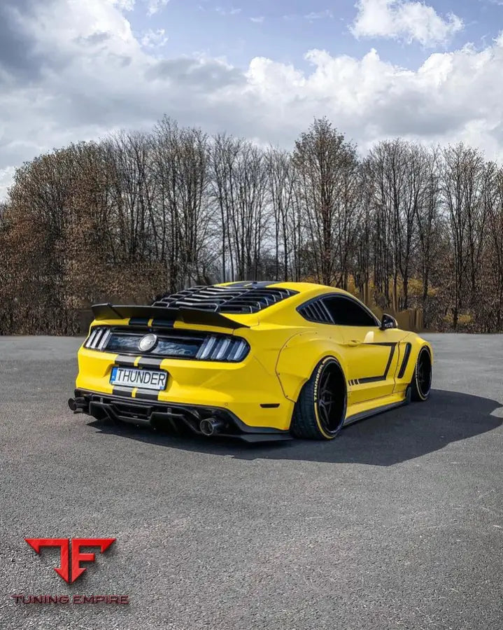 ROBOT Ford Mustang V2 Rear Diffuser (S550.1) - Rear Bumpers & Diffusers