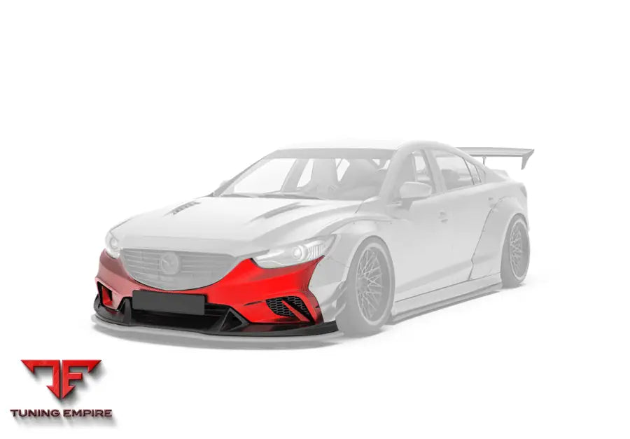 ROBOT Mazda 6 2014-2017 Front Bumper & Front Lip - Front Bumpers & Splitters