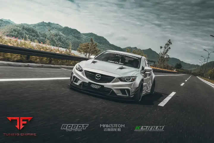 ROBOT Mazda 6 2014-2017 Plus Body Kit FRP Complete Widebody Kit - Full Body Kits