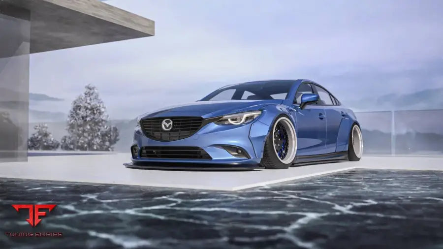 ROBOT Mazda 6 2014-2017 Widebody Kit FRP Complete Body Kit - Full Body Kits