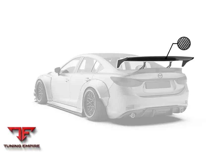 ROBOT Mazda 6 2014-2022 GT Wing - Spoilers & Rear Wings