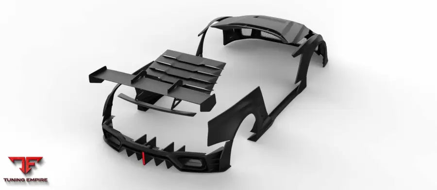 ROBOT Nissan GTR Body Kit R35 Duck Tail Spoiler - Full Body Kits