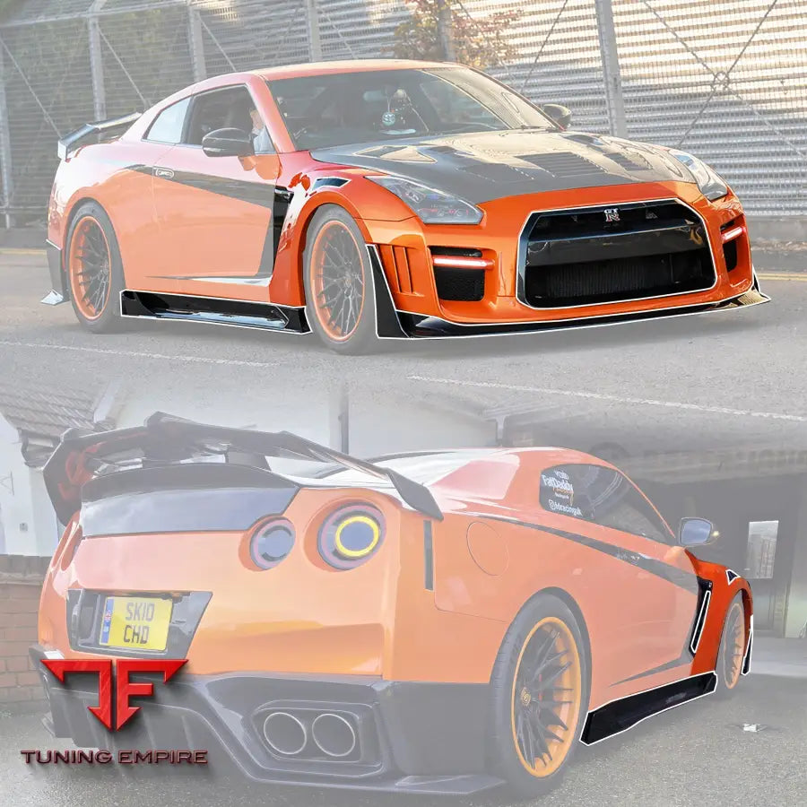 ROBOT Nissan GTR Body Kit (R35) FRP Complete Body Kit - Full Body Kits