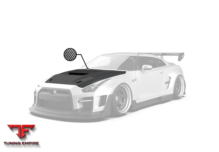 ROBOT Nissan GTR Body Kit R35 Hood / Bonnet - Full Body Kits