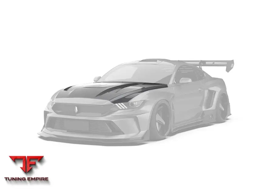 ROBOT S550 Ford Mustang FRP/Carbon Dusk Bonnet - Bonnets & Hoods