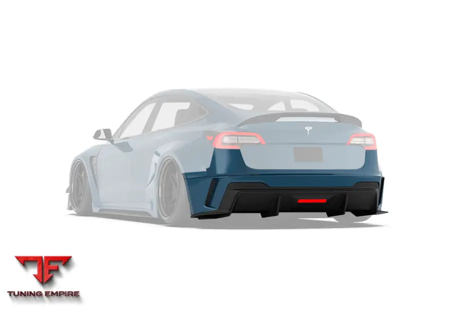 ROBOT Tesla Model 3 2017-2023 ’HACKER’ Widebody FRP & Partial Carbon Full Kit - Full Body Kits