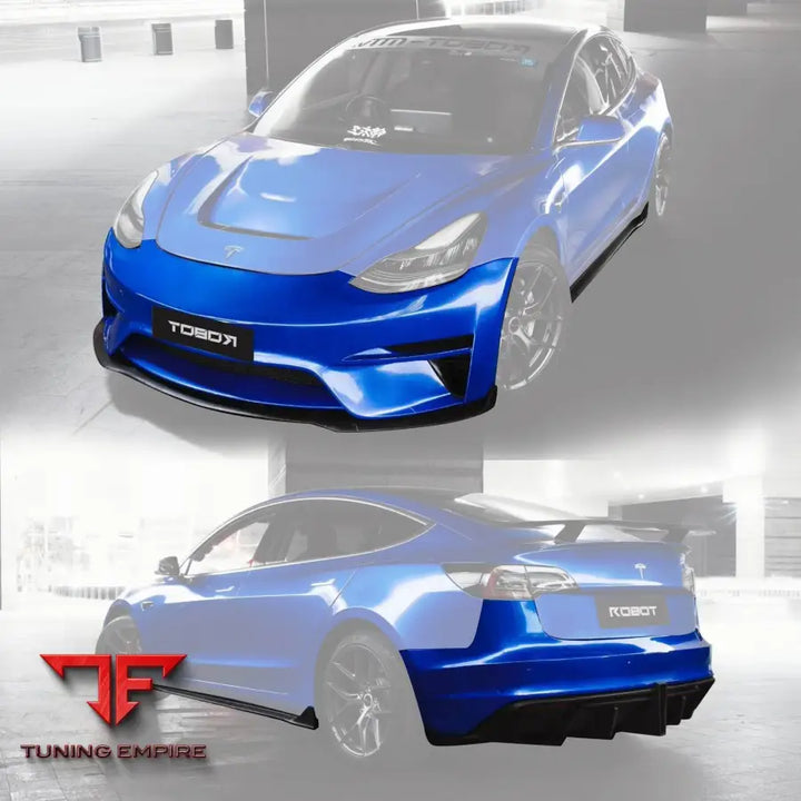 ROBOT Tesla Model 3 ’Crypton’ FRP Complete Body Kit - Full Body Kits