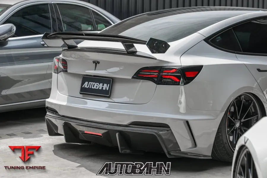 ROBOT Tesla Model 3 ’HACKER’ GT Sport Wing - Spoilers & Rear Wings
