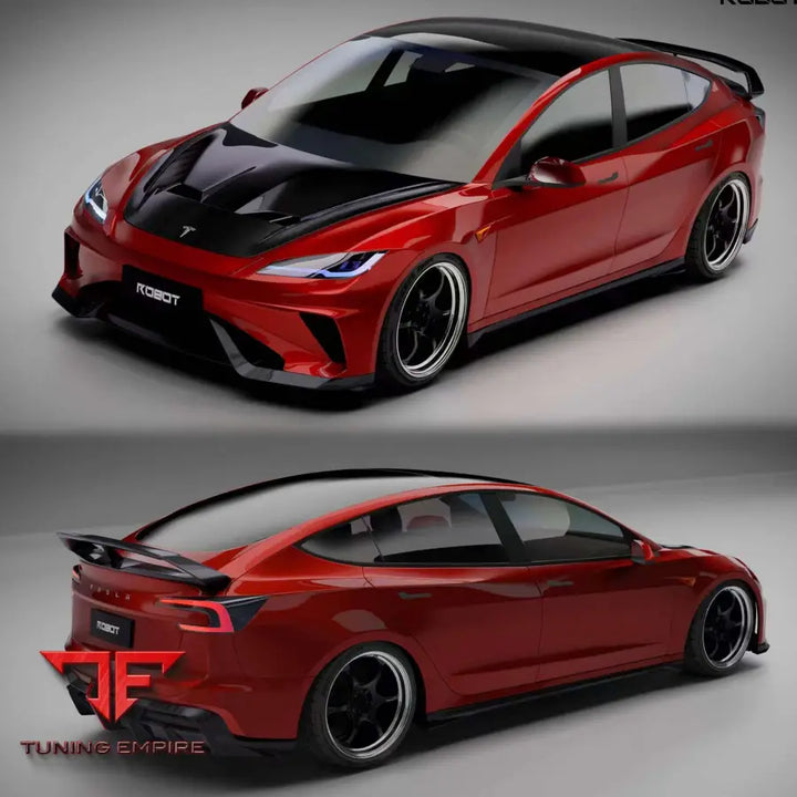 ROBOT Tesla Model 3 Highland ’HACKER’ Complete Body Kit - Full Body Kits