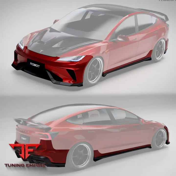 ROBOT Tesla Model 3 Highland ’HACKER’ Complete Body Kit - Full Body Kits