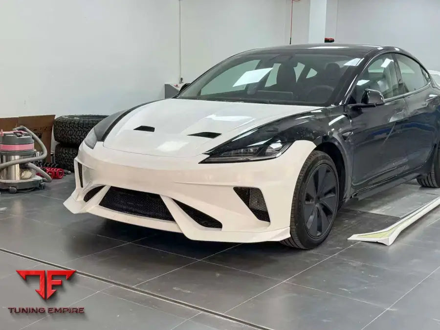 ROBOT Tesla Model 3 Highland ’HACKER’ Front Bumper & Front Lip - Front Bumpers & Splitters
