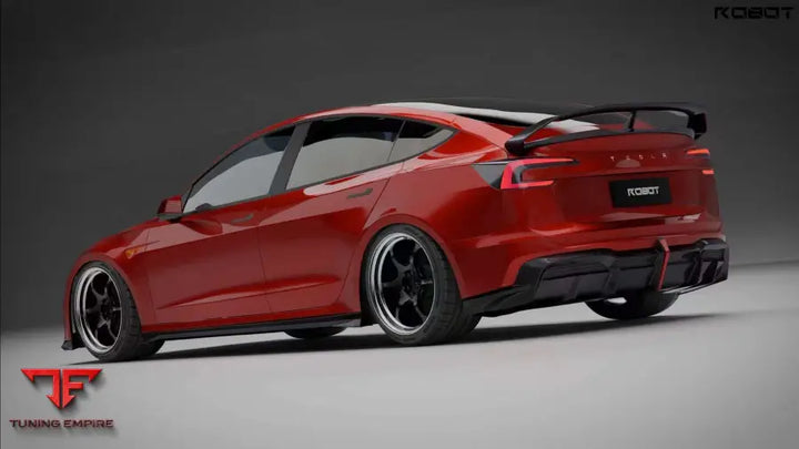 ROBOT Tesla Model 3 Highland ’HACKER’ Spoiler - Spoilers & Rear Wings