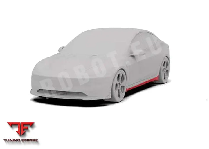ROBOT Tesla Model 3 Highland Side Skirts - Side Skirts