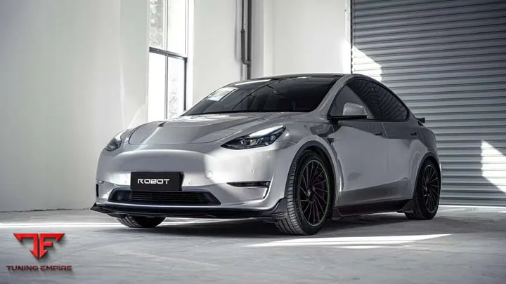 ROBOT Tesla Model Y Front Lip - Front Bumpers & Splitters