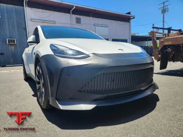 ROBOT Tesla Model Y Starship Polypropylene Front Bumper - Front Bumpers & Splitters