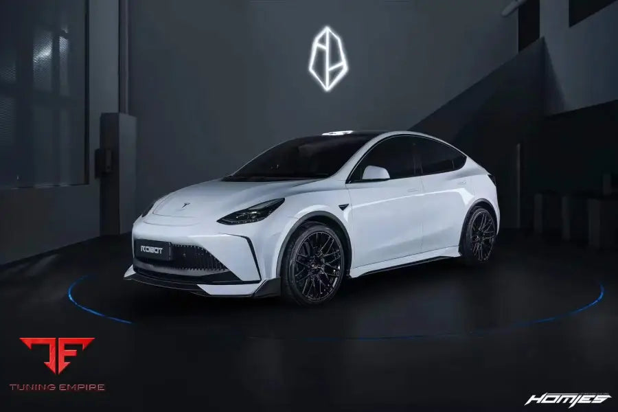 ROBOT Tesla Model Y Starship Polypropylene Front Lip Addon - Front Bumpers & Splitters