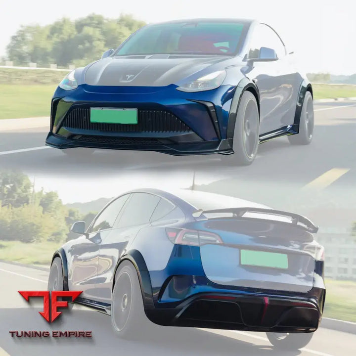 ROBOT Tesla Model Y Starship Polypropylene (PP/frp) Full widebody Body Kit - Full Body Kits