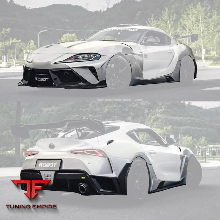 ROBOT Toyota GR Supra Alerion B Complete Narrow Body Kit - Full Body Kits