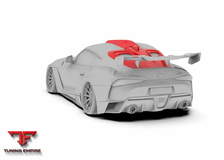 ROBOT Toyota GR Supra Roof Scoop & Rear Window Louver - Window Covers & Louvers