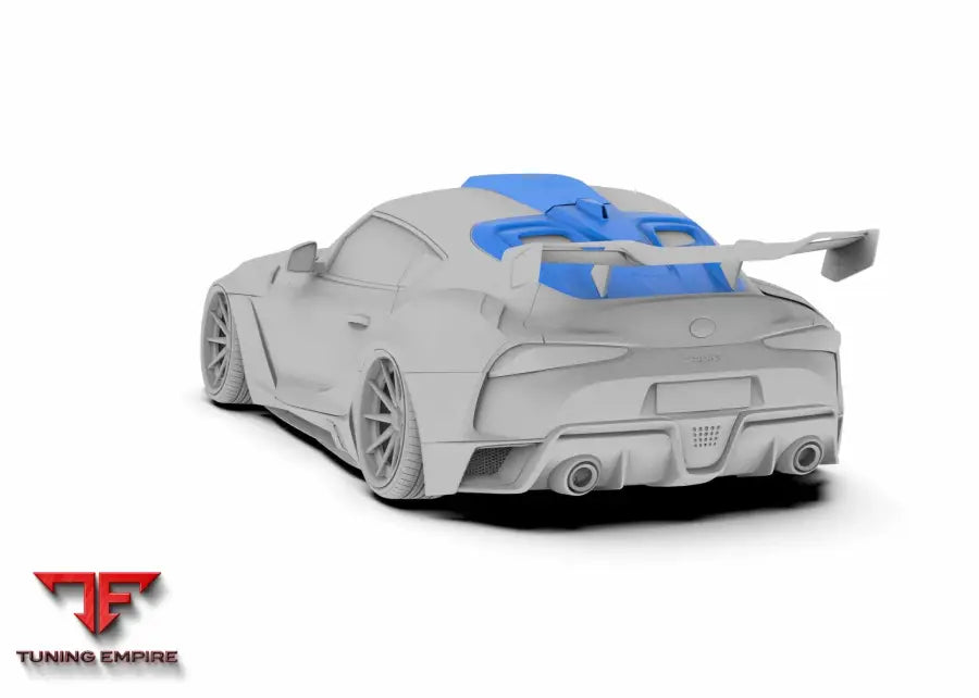 ROBOT Toyota GR Supra Roof Scoop & Rear Window Louver - Window Covers & Louvers