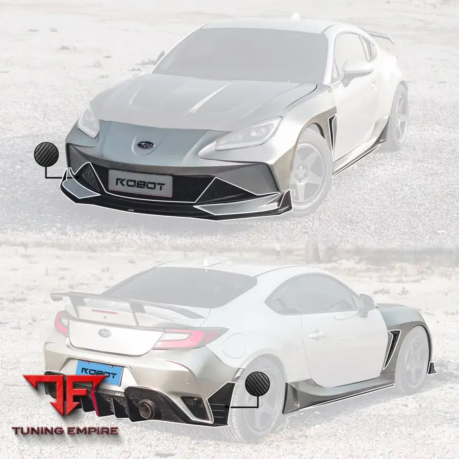 ROBOT Toyota GR86 ZN8 / BRZ ZD8 Complete Narrow Body Kit - Full Body Kits
